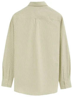 Blouse - regular fit - olijfgroen