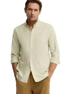Blouse - regular fit - olijfgroen