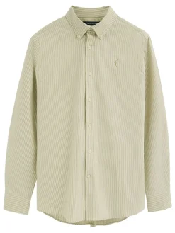 Blouse - regular fit - olijfgroen