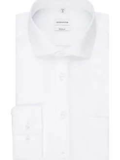 Blouse - regular fit - wit