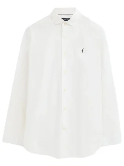 Blouse - regular fit - wit