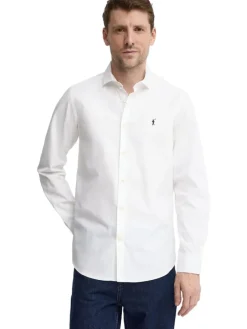 Blouse - regular fit - wit