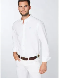 Blouse - regular fit - wit