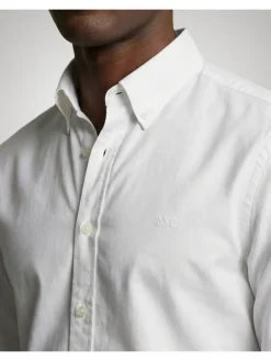 Blouse - regular fit - wit