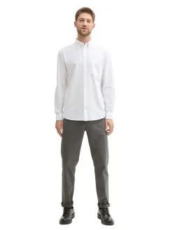 Blouse - regular fit - wit