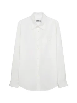 Blouse - regular fit - wit