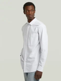 Blouse - regular fit - wit