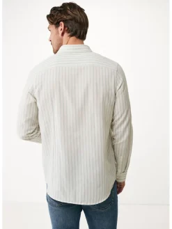 Blouse - regular fit - wit