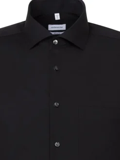 Blouse - regular fit - zwart