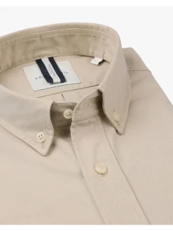 Blouse - relaxed fit - beige