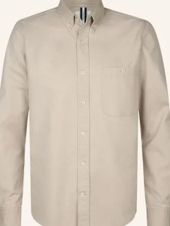 Blouse - relaxed fit - beige