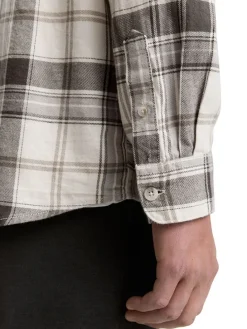 Blouse - relaxed fit - crème