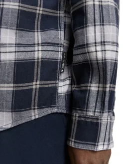 Blouse - relaxed fit - donkerblauw