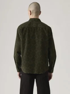 Blouse - relaxed fit - kaki