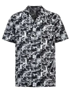 Blouse "Resor" zwart/wit