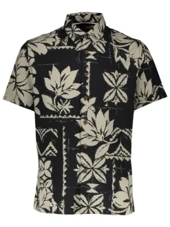 Blouse "Roots" - regular fit - zwart