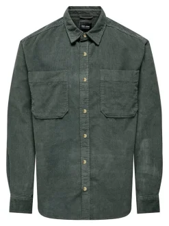 Blouse "Salp" - relaxed fit - antraciet