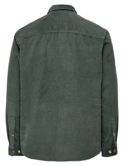 Blouse "Salp" - relaxed fit - antraciet