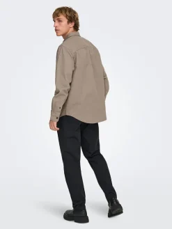 Blouse "Salp" taupe