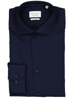 Blouse - slim fit - donkerblauw