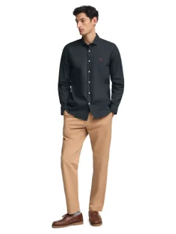 Blouse - slim fit - donkerblauw