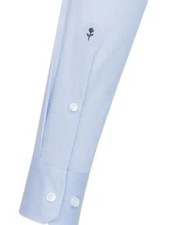 Blouse - slim fit - lichtblauw