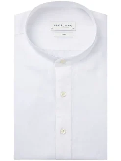 Blouse - slim fit - wit
