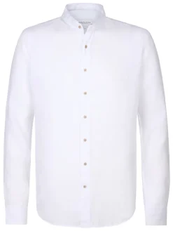 Blouse - slim fit - wit
