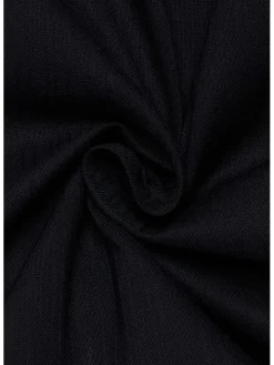 Blouse - slim fit - zwart