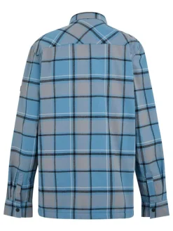 Blouse "Spennith Shacket" blauw