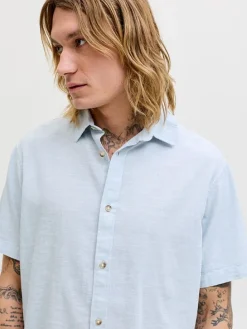 Blouse "Summer" lichtblauw
