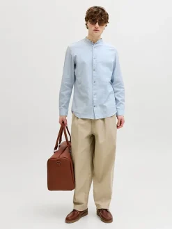 Blouse "Summer" lichtblauw