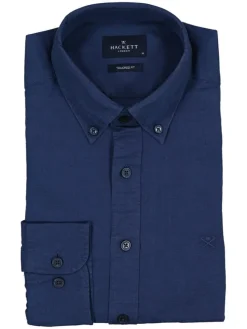 Blouse - tailored fit - donkerblauw