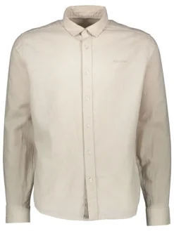 Blouse zandkleurig
