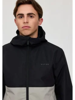Blouson "Camper" zwart/beige