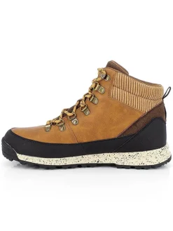 Boots "Serkan" zwart/lichtbruin