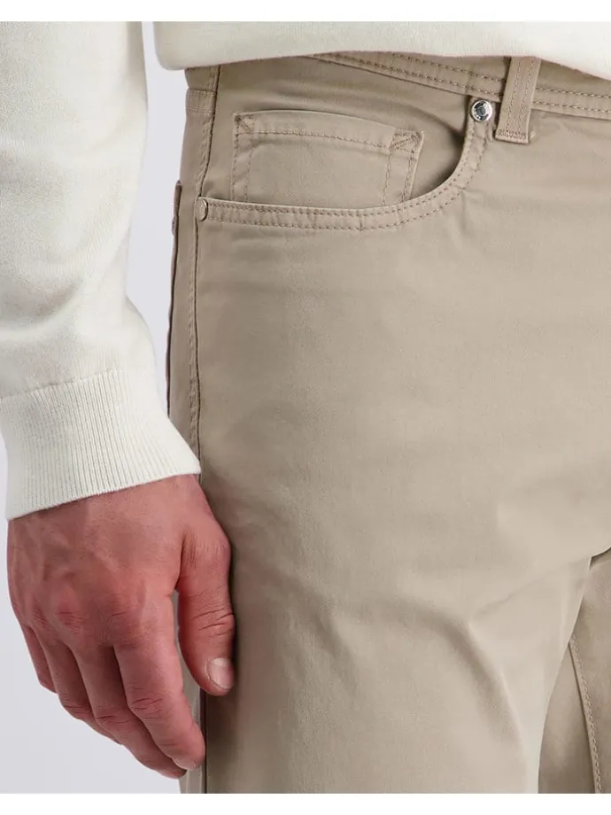 Broek zandkleurig