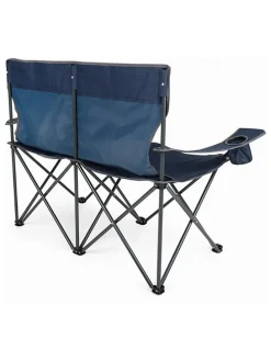 Campingstoel "Isla" donkerblauw - (B)135 x (H)90 x (D)55 cm