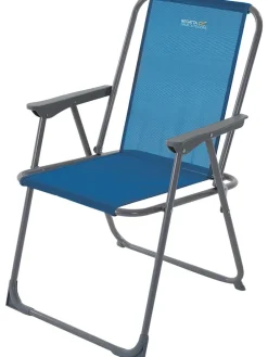 Campingstoel "Retexo" blauw - (B)52 x (H)56 x (D)6 cm