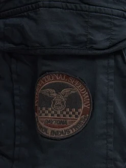 Cargobermuda donkerblauw