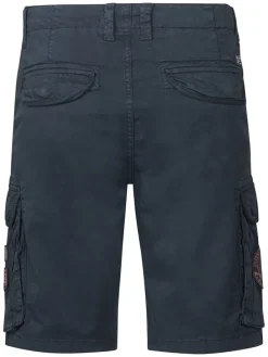 Cargobermuda donkerblauw