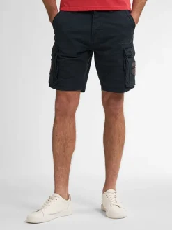 Cargobermuda donkerblauw