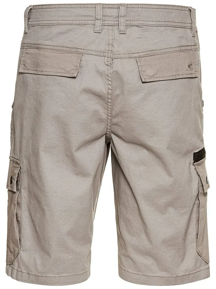 Cargoshort - regular fit - grijs