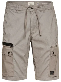 Cargoshort - regular fit - grijs