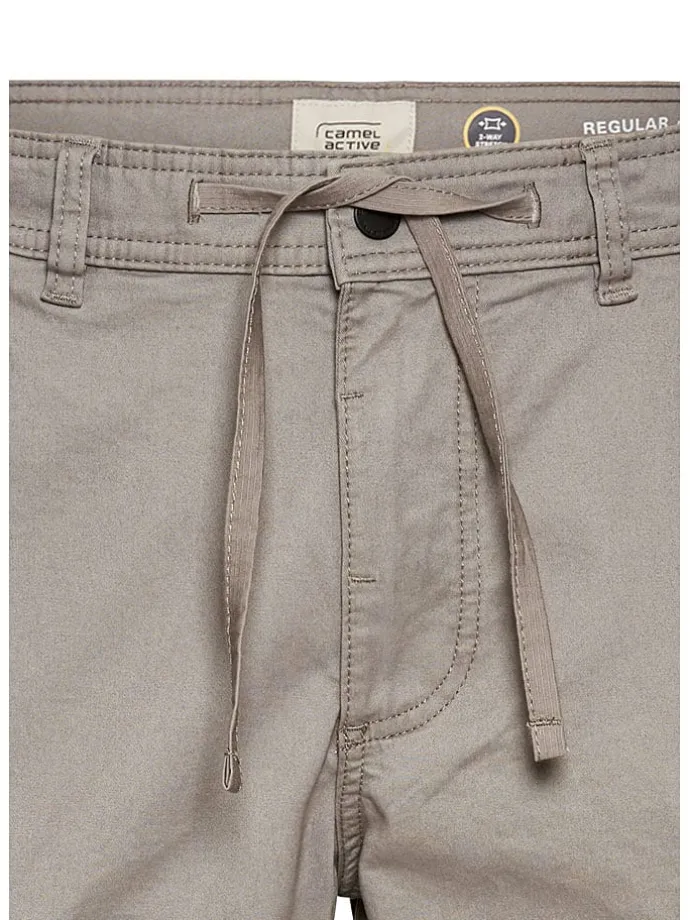 Cargoshort - regular fit - grijs