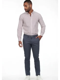 Chinobroek blauw