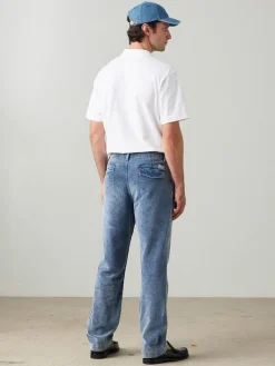 Chinobroek blauw
