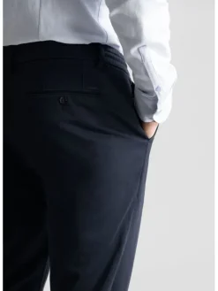 Chinobroek donkerblauw