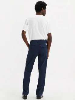 Chinobroek donkerblauw