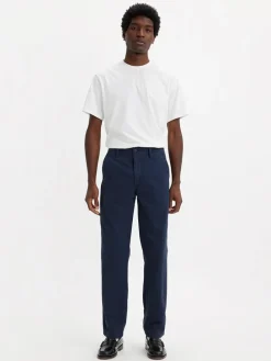 Chinobroek donkerblauw